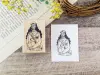 La Dolce Vita | Rubber Stamp - Postal Girl