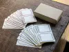 Oeda Letterpress | Label Sticker Set - Red And Blue