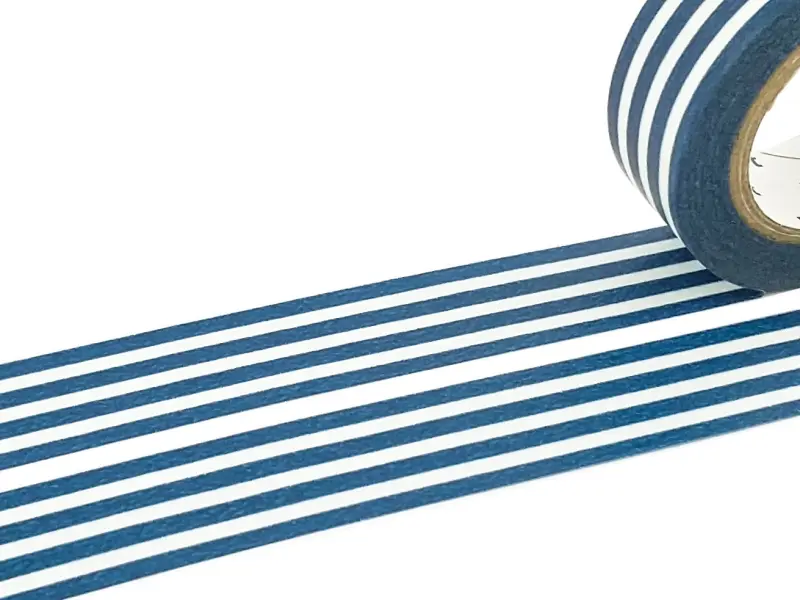 MT Washi Tape Border Indigo