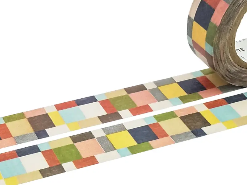 MT Washi Masking Tape Muted Tone Mosaic