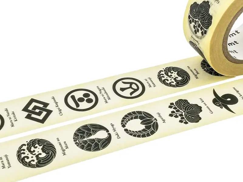 MT Japanilaiset Sukuvaakunat Washiteippi