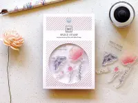 MU Clear Stamp Set Splice 010 - Writing Flower