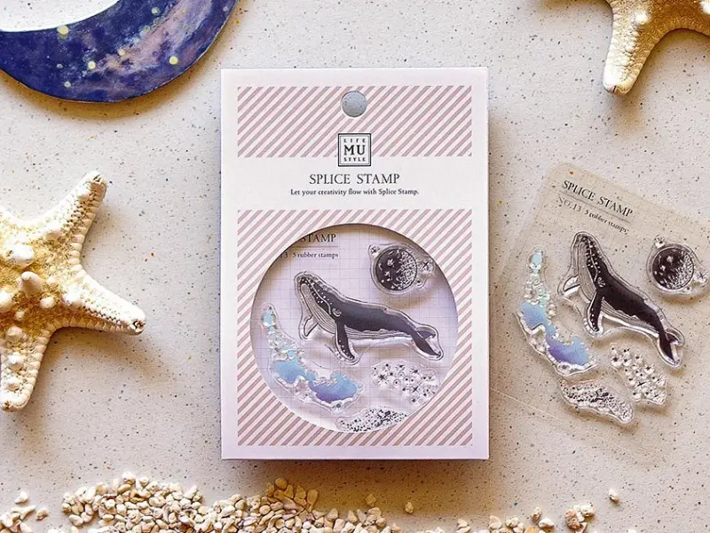 MU | Clear Stamp Set - Space Whale