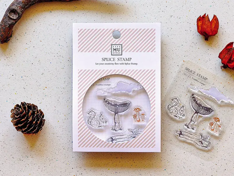 MU | Clear Stamp Set - Mushrooms