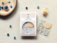 MU Clear Stamp Set Splice 020 - Moonlight Flower