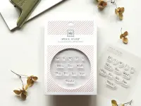 MU Clear Stamp Set Icon 002 - Days Of The Week