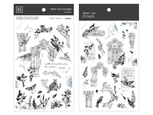 MU Print-On Transfer Stickers 131 - Ancient Fantasy