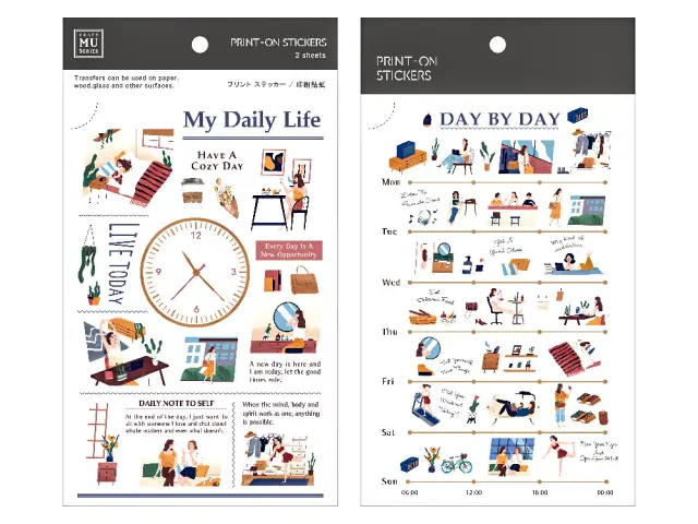 MU Print-On Siirtotarrat 135 - My Daily Life