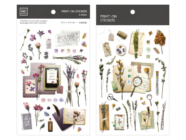 MU Print-On Siirtotarrat 140 - Kukkaissieluni