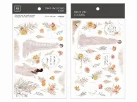 MU Print-On Siirtotarrat 149 - Neito Pinkissä Mekossa