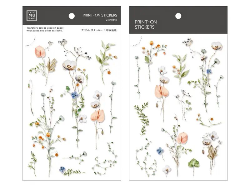 MU | Print-On Stickers 160 - Mistborn Blooms