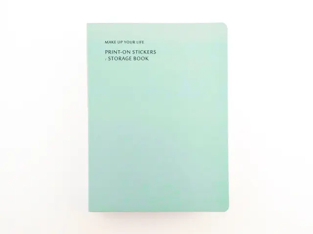 MU Sticker Storage Book - Celadon Green