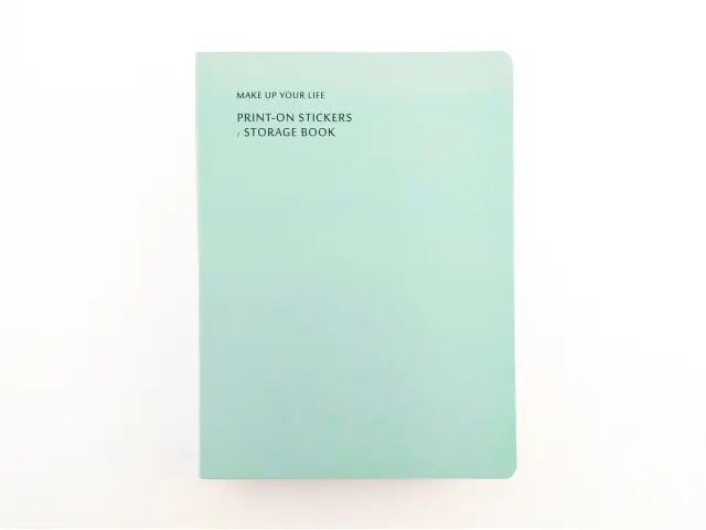 MU Sticker Storage Book - Celadon Green