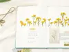 Appree Pressed Flower Stickers - Rapeseed Flower