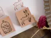 Loidesign | Wooden Rubber Stamp Set - Collect Beautiful Moments