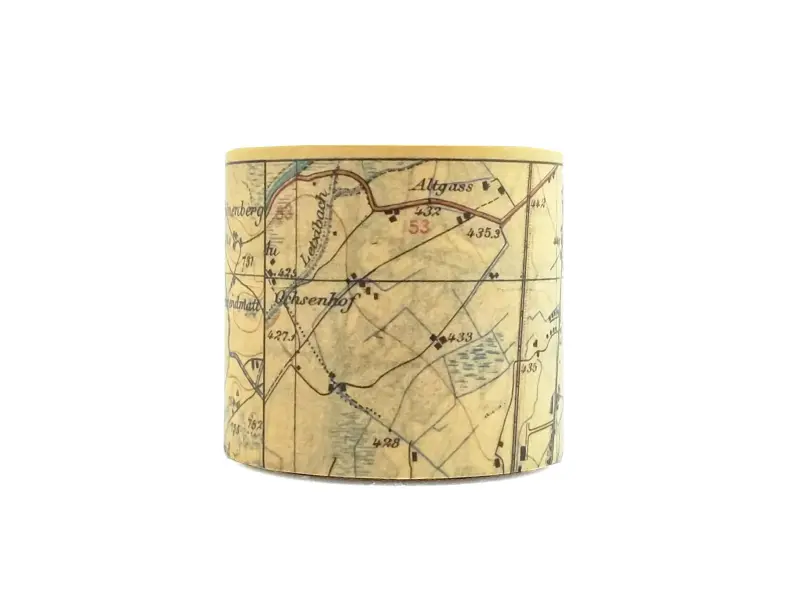 MT Vintage Map Washi Packing Tape