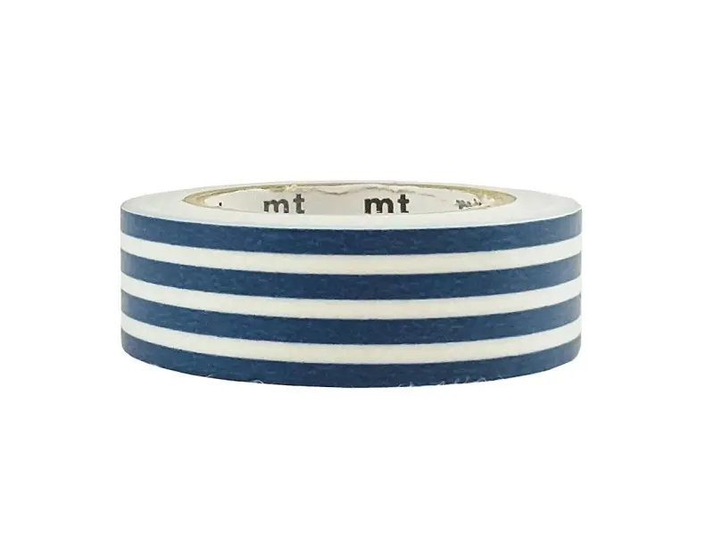 MT Washi Tape Border Indigo