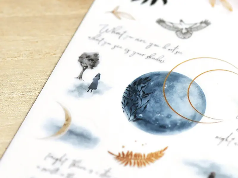 MU | Print-On Siirtotarrat 163 - Mysteerinen Kuu