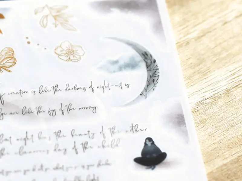 MU | Print-On Siirtotarrat 163 - Mysteerinen Kuu