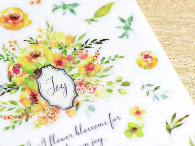 MU | Print-On Stickers 143 - Joyful Day