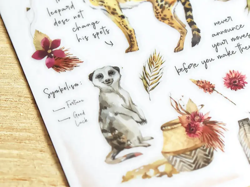 MU Print-On Siirtotarrat 148 - Wild At Heart