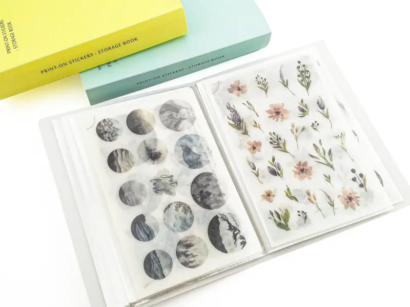 MU Sticker Storage Folder - White