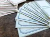 Oeda Letterpress | Label Sticker Set - Red And Blue