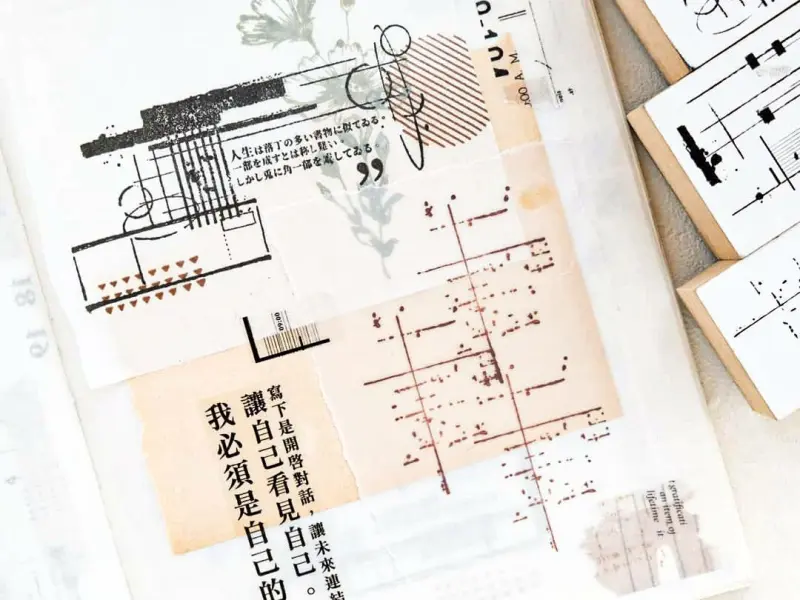 Stationery Instinct | Rubber Stamp Set - Youth