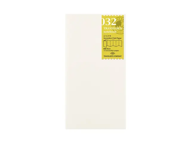 032. TRC Accordion Fold Paper Refill Regular Size
