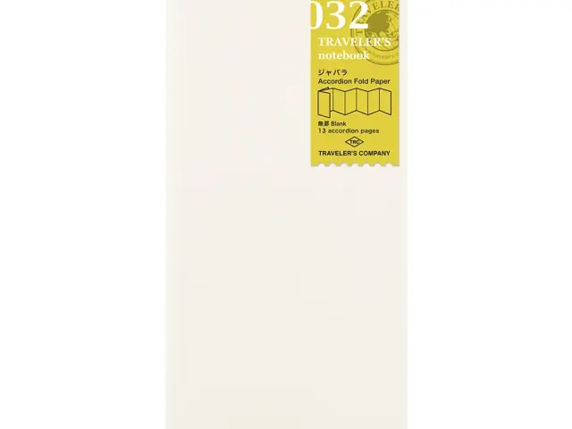032. TRC Accordion Fold Paper Refill Regular Size