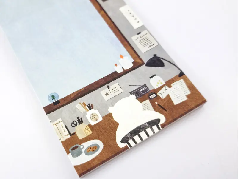 Mariko Fukuoka Cozyca Notepad - Hoshi Kuma