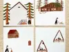 Cozyca Necktie Memo Pad - House In The Forest