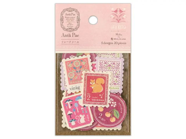 NB Co. Antik Piac Postage Style Sticker Flakes - Roche