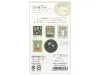 NB Co. Antik Piac Postage Style Sticker Flakes - Verde