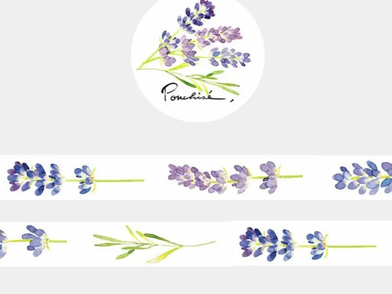 Ponchise Washi Tape - Lavender