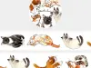 Ponchise Washi Tape - Cat