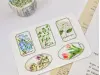 Ponchise Washi Tape - Flower Label