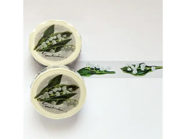 Ponchise Washi Tape - Lily Of The Valley
