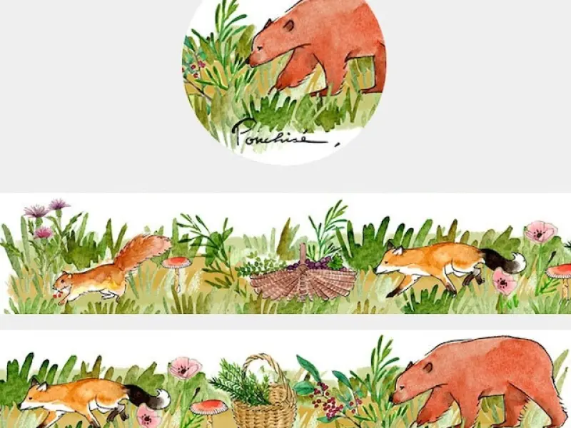 Ponchise Washi Tape - Rera