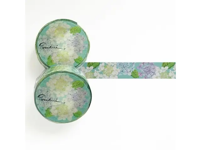 Ponchise Washi Tape - Hydrangea