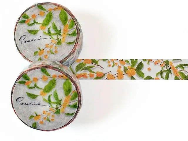 Ponchise Washi Tape - Kanagi Rhinoceros