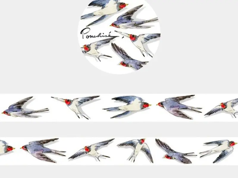 Ponchise Washi Tape - Tsubame