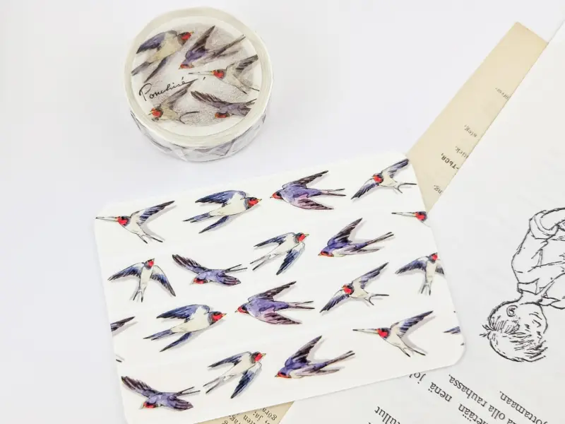 Ponchise Washi Tape - Tsubame