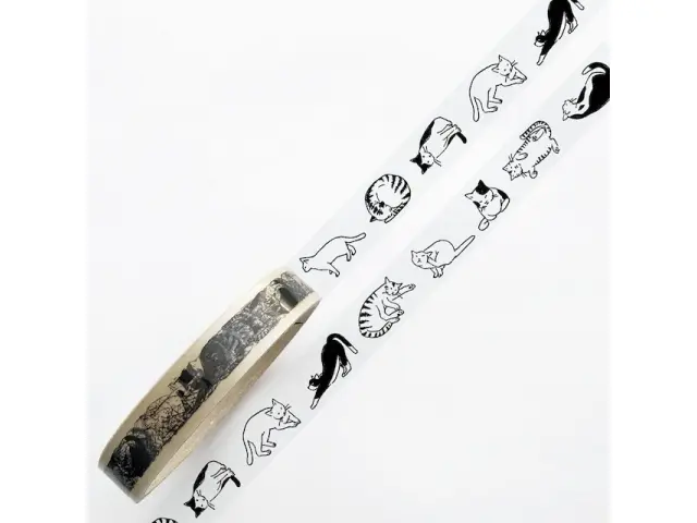 Ponchise Clear PET Tape - Cat