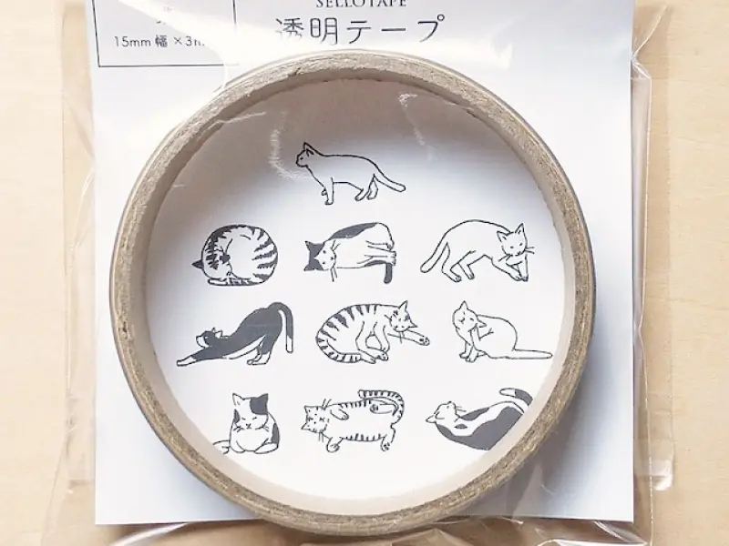 Ponchise Clear PET Tape - Cat