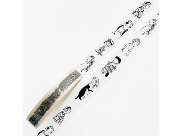 Ponchise Clear PET Tape - Girls