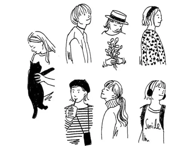 Ponchise Clear PET Tape - Girls