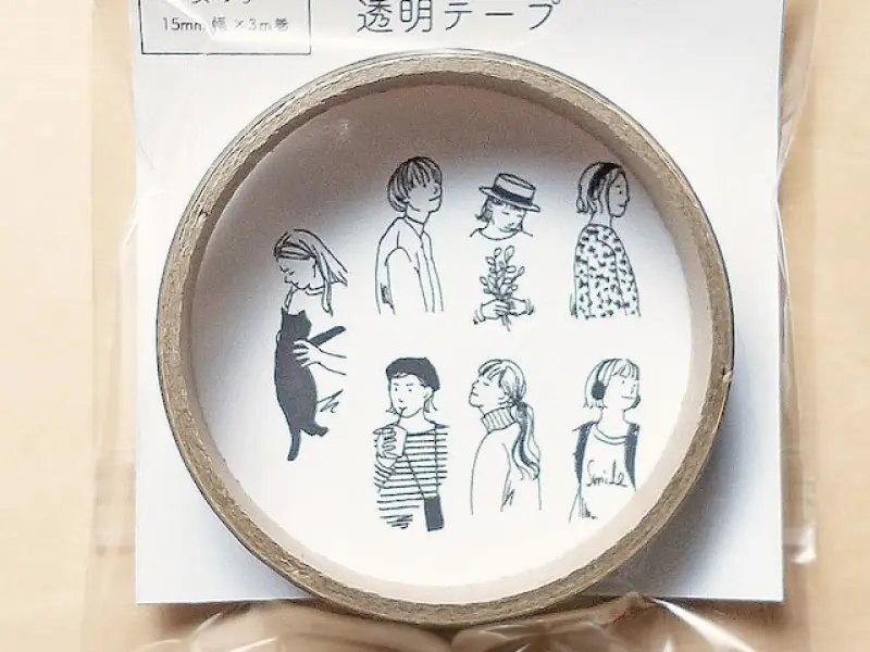 Ponchise Clear PET Tape - Girls