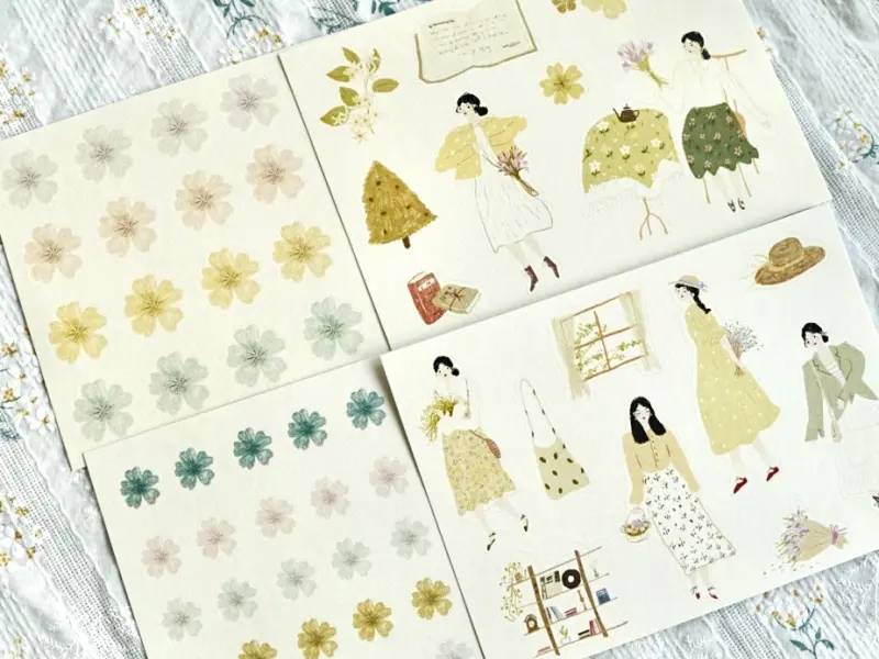 Wanle Studio Sticker Set Vol.4 - Spring