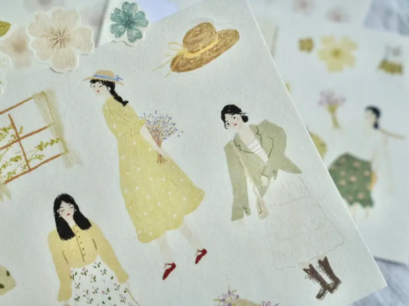 Wanle Studio Sticker Set Vol.4 - Spring